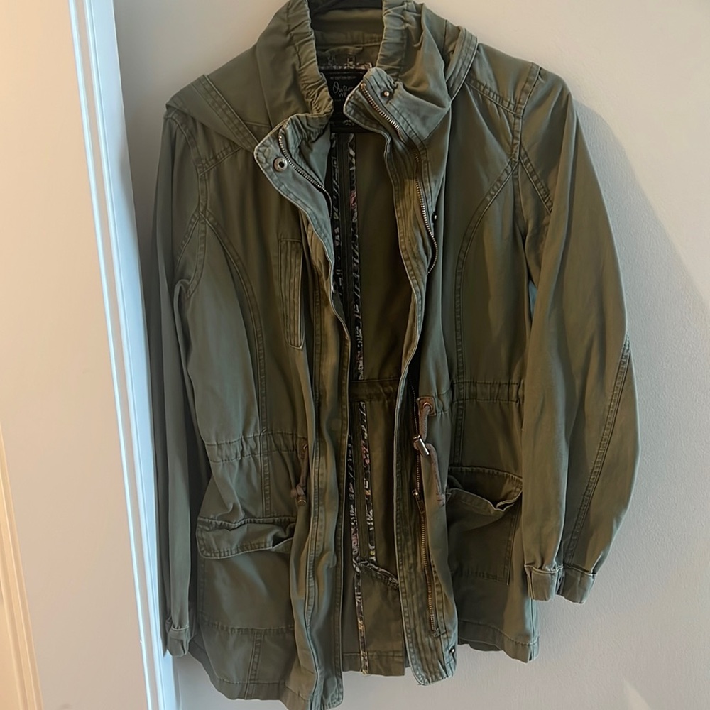 Cotton On: Green Long Jacket